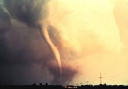 First tornado found using mobile Doppler radar